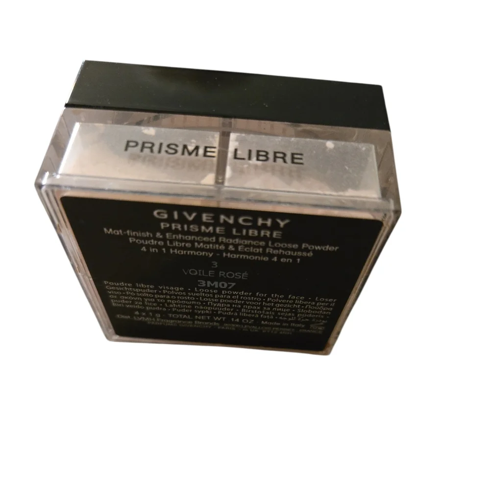 New Mini Givenchy Prisme Libre Illuminating CC Powder 3 Voile Rose 4x1g NWOB